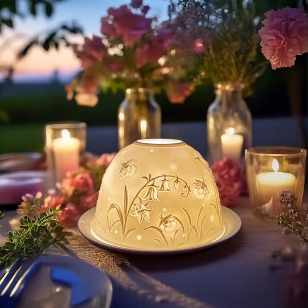 Bluebell & firefly Fairy Lamp Lithophane - Picture 2 of 6